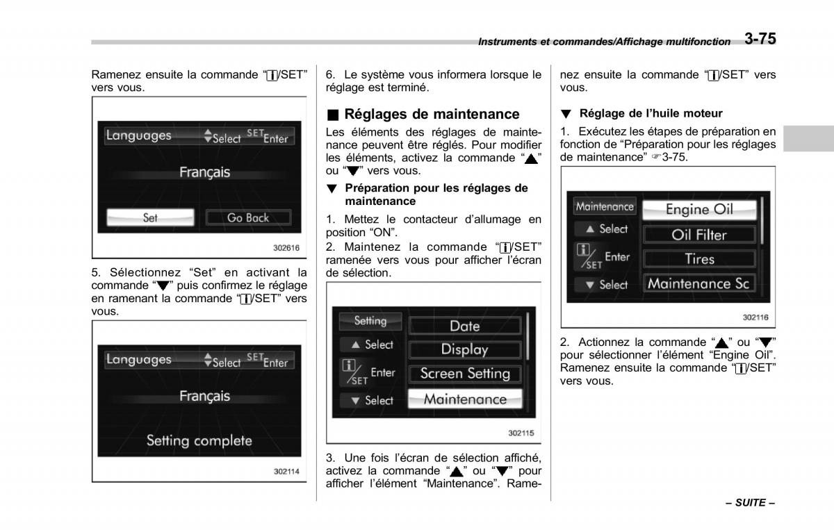 Subaru Forester IV 4 manuel du proprietaire / page 226