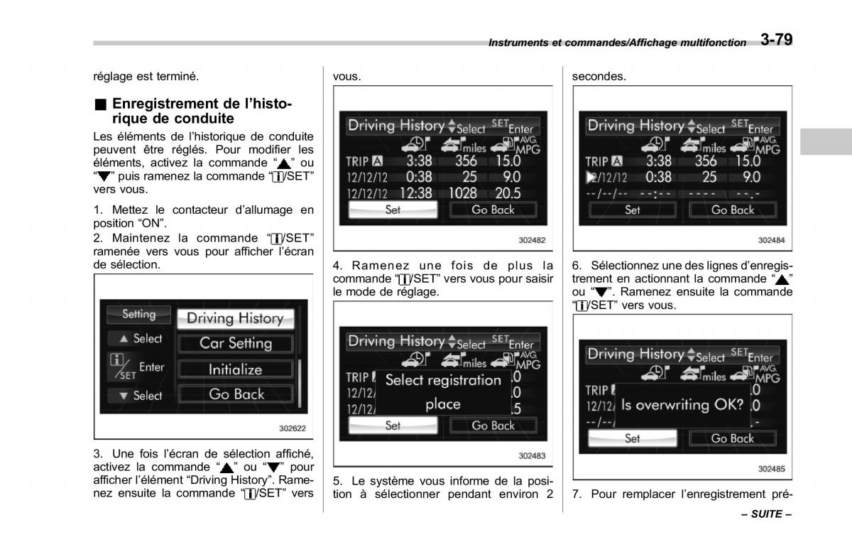 Subaru Forester IV 4 manuel du proprietaire / page 230