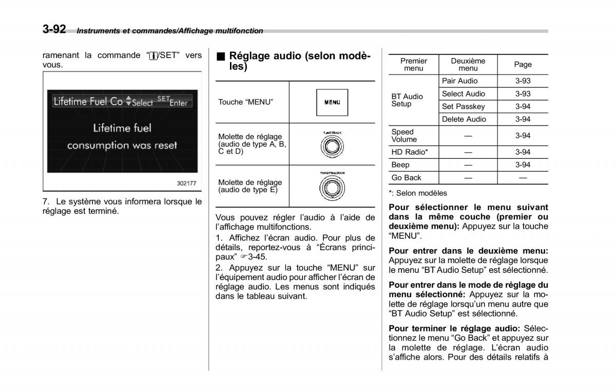 Subaru Forester IV 4 manuel du proprietaire / page 243