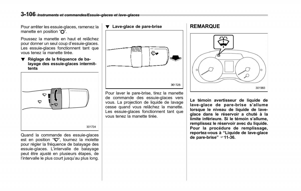 Subaru Forester IV 4 manuel du proprietaire / page 257