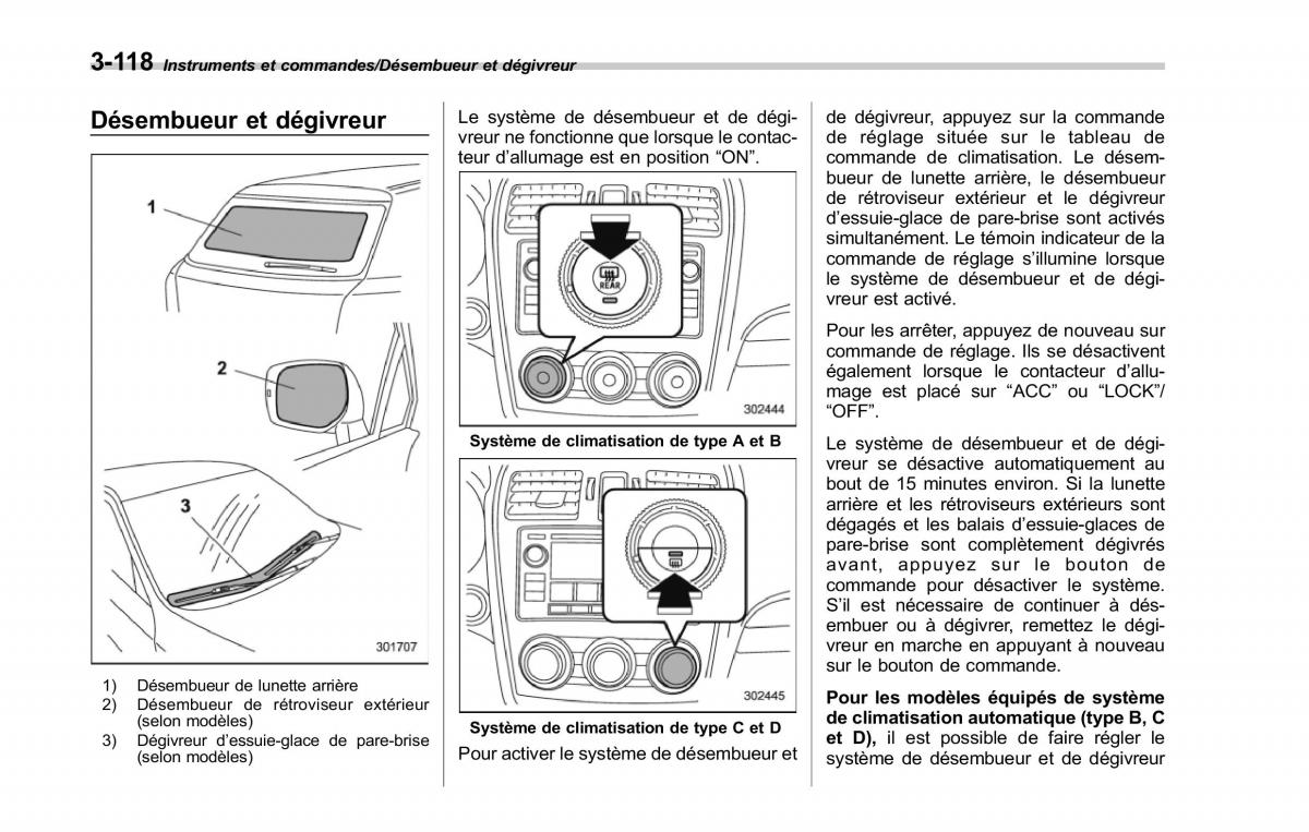 Subaru Forester IV 4 manuel du proprietaire / page 269