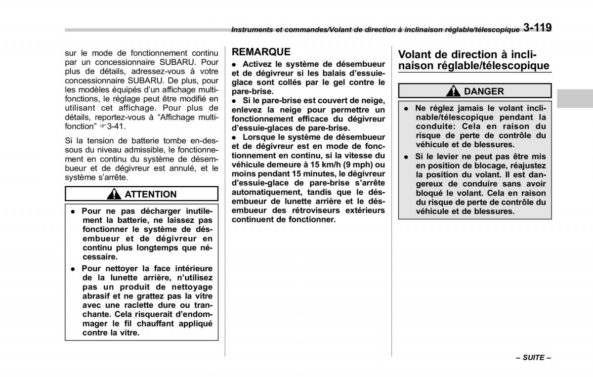 Subaru Forester IV 4 manuel du proprietaire / page 270