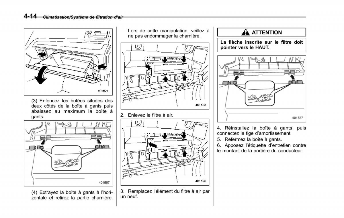 Subaru Forester IV 4 manuel du proprietaire / page 285