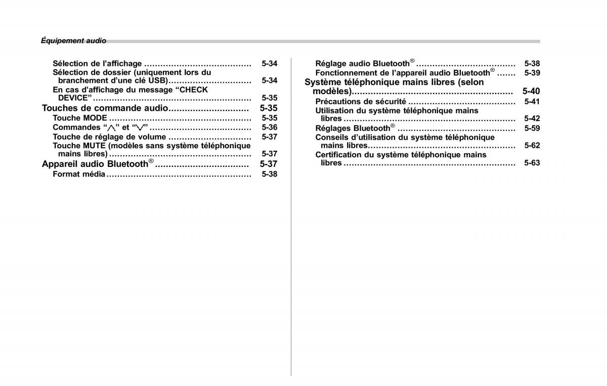 Subaru Forester IV 4 manuel du proprietaire / page 287