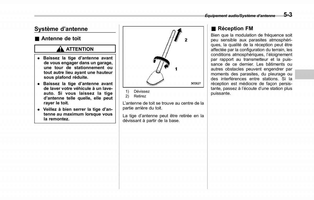 Subaru Forester IV 4 manuel du proprietaire / page 288