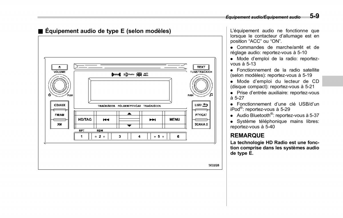 Subaru Forester IV 4 manuel du proprietaire / page 294