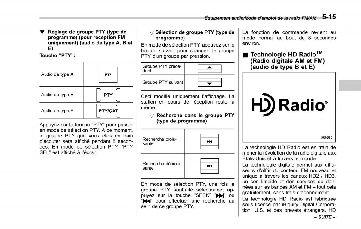 Subaru Forester IV 4 manuel du proprietaire / page 300