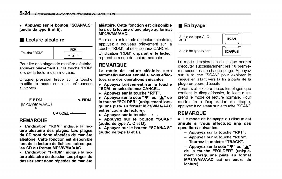 Subaru Forester IV 4 manuel du proprietaire / page 309