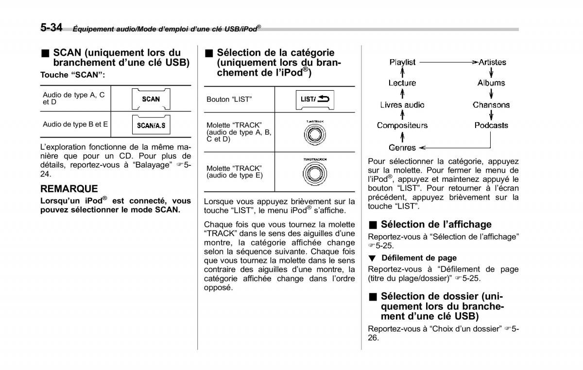 Subaru Forester IV 4 manuel du proprietaire / page 319