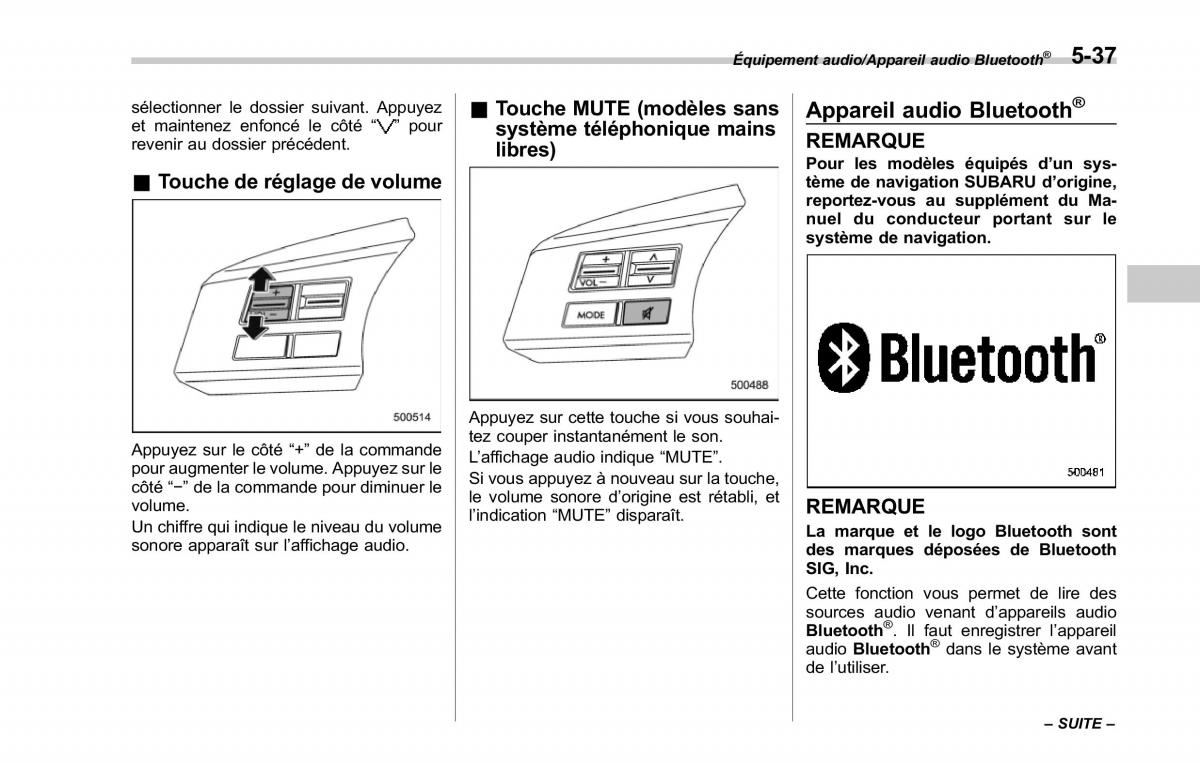 Subaru Forester IV 4 manuel du proprietaire / page 322