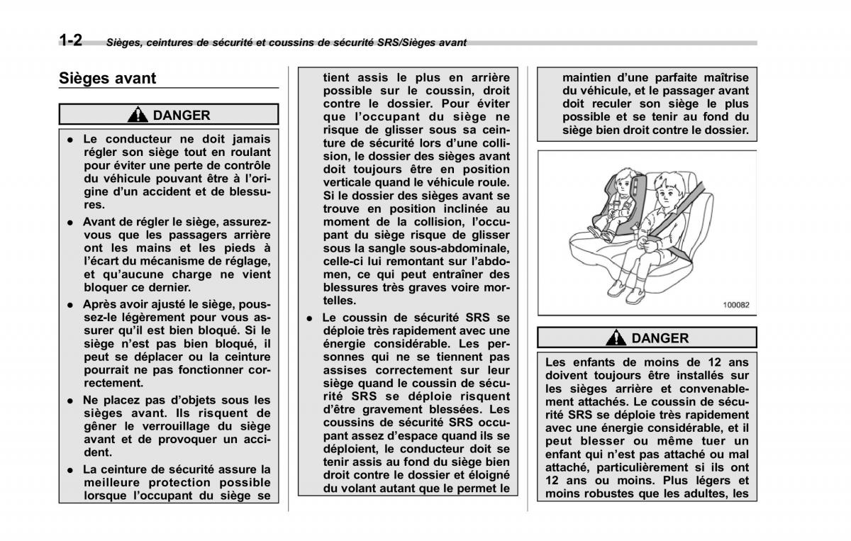 Subaru Forester IV 4 manuel du proprietaire / page 33