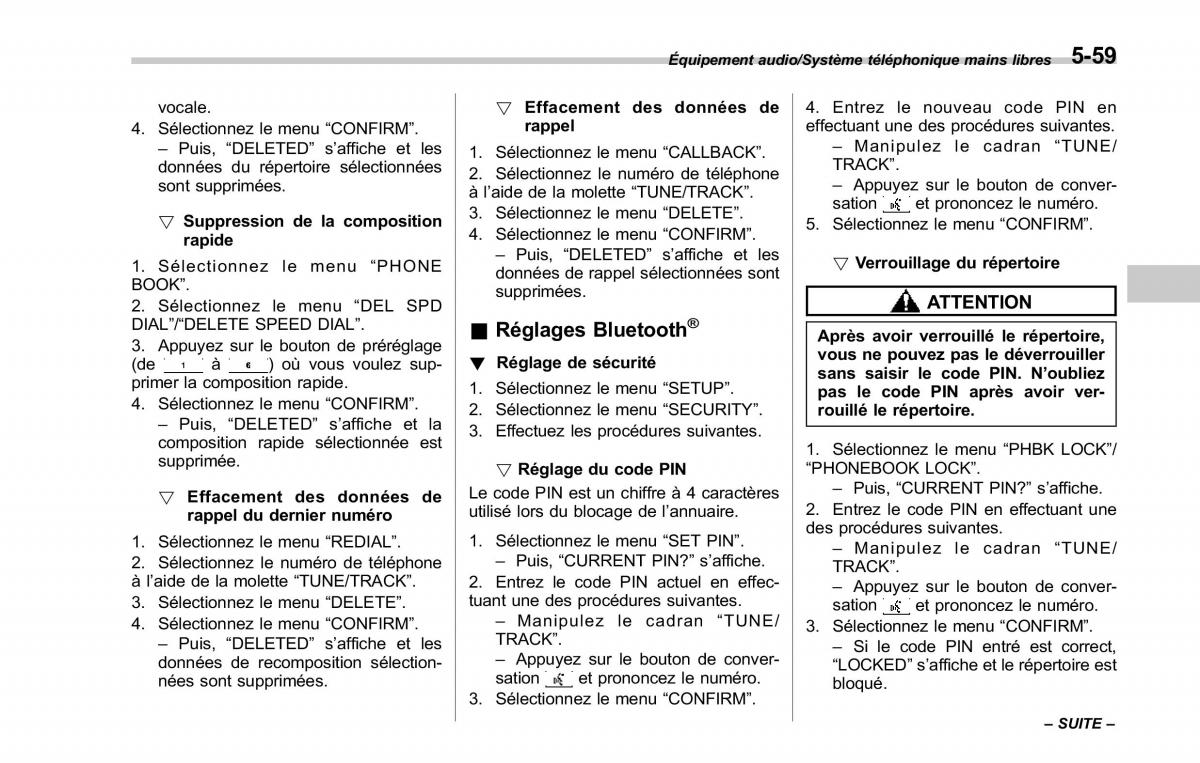 Subaru Forester IV 4 manuel du proprietaire / page 344