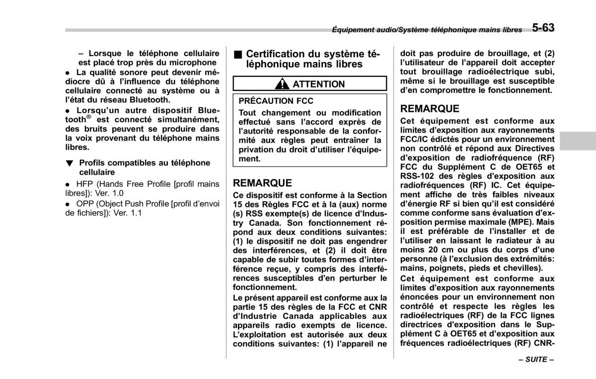 Subaru Forester IV 4 manuel du proprietaire / page 348