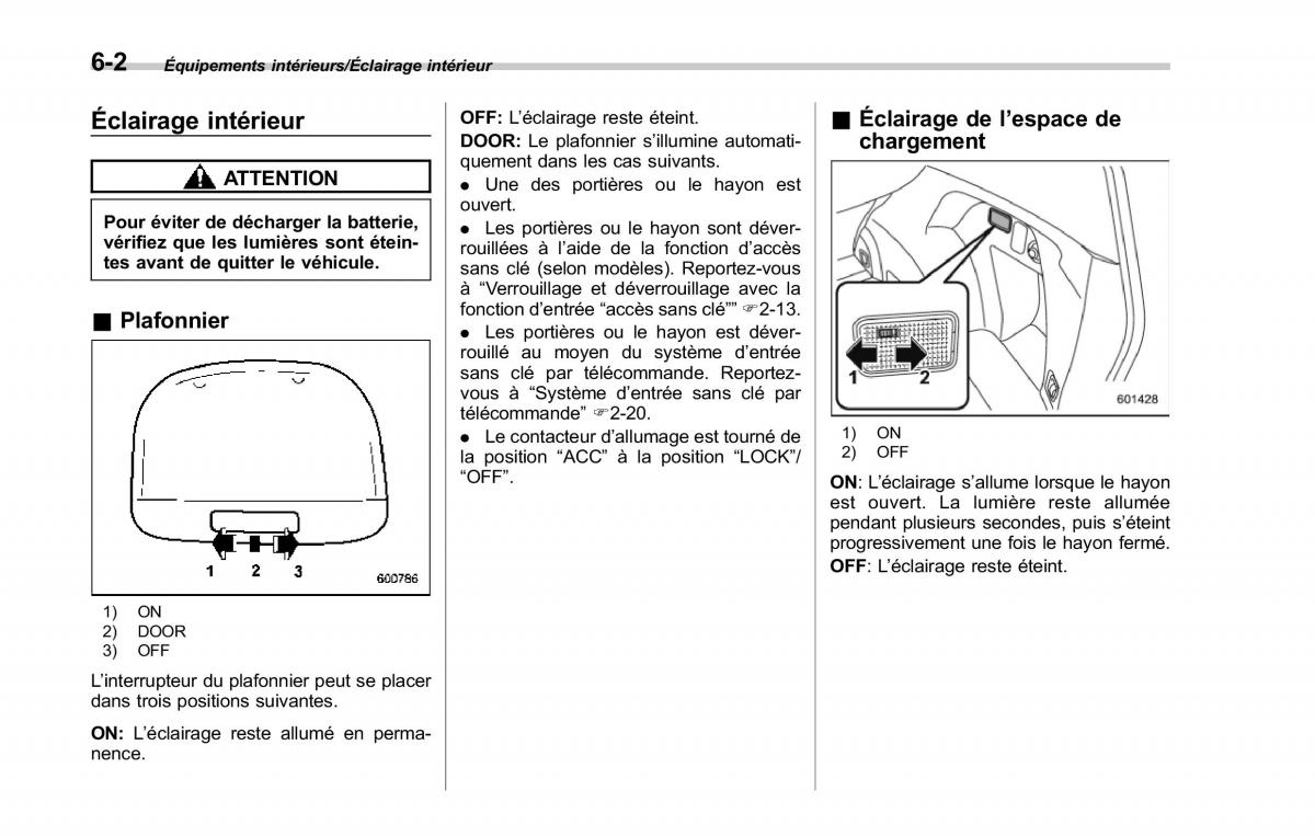 Subaru Forester IV 4 manuel du proprietaire / page 351