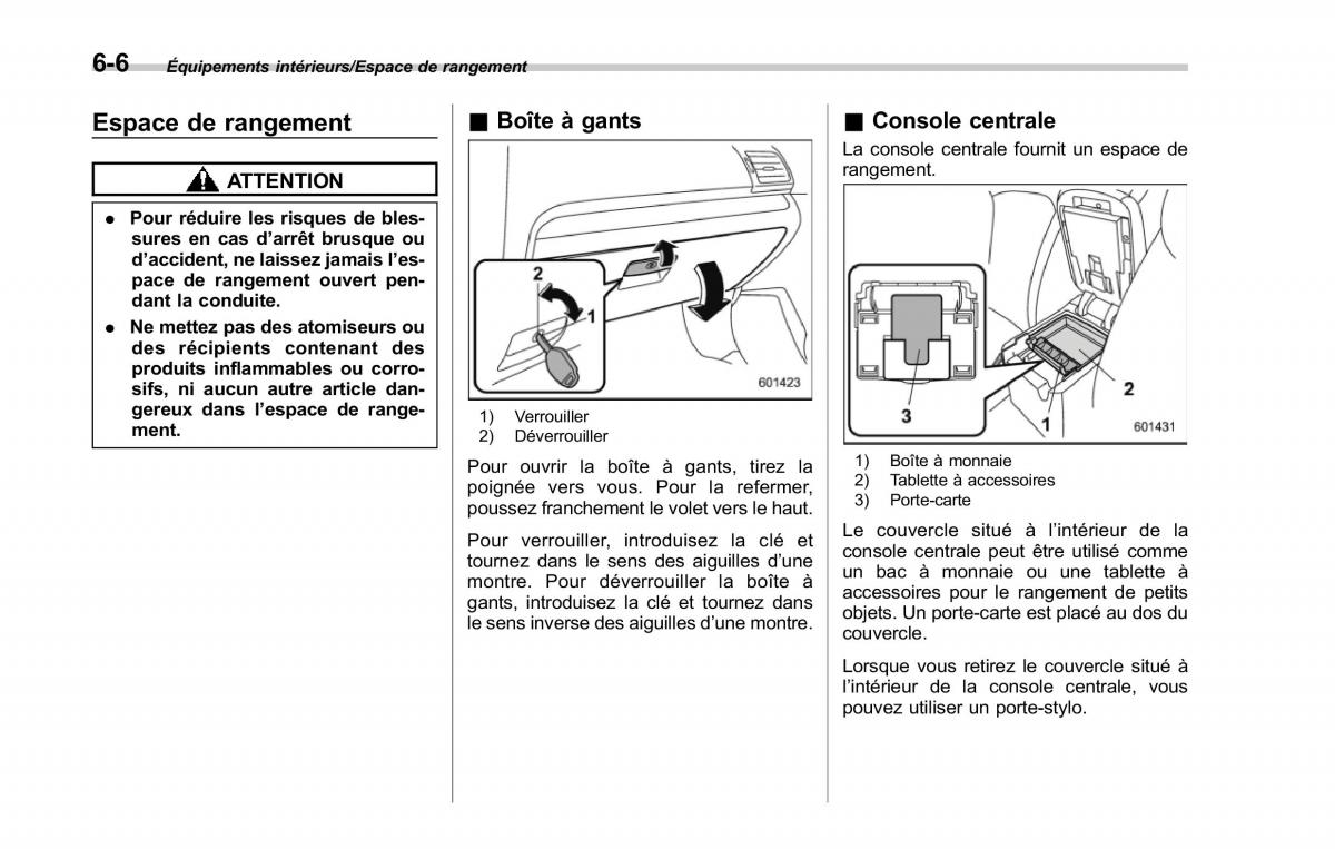 Subaru Forester IV 4 manuel du proprietaire / page 355