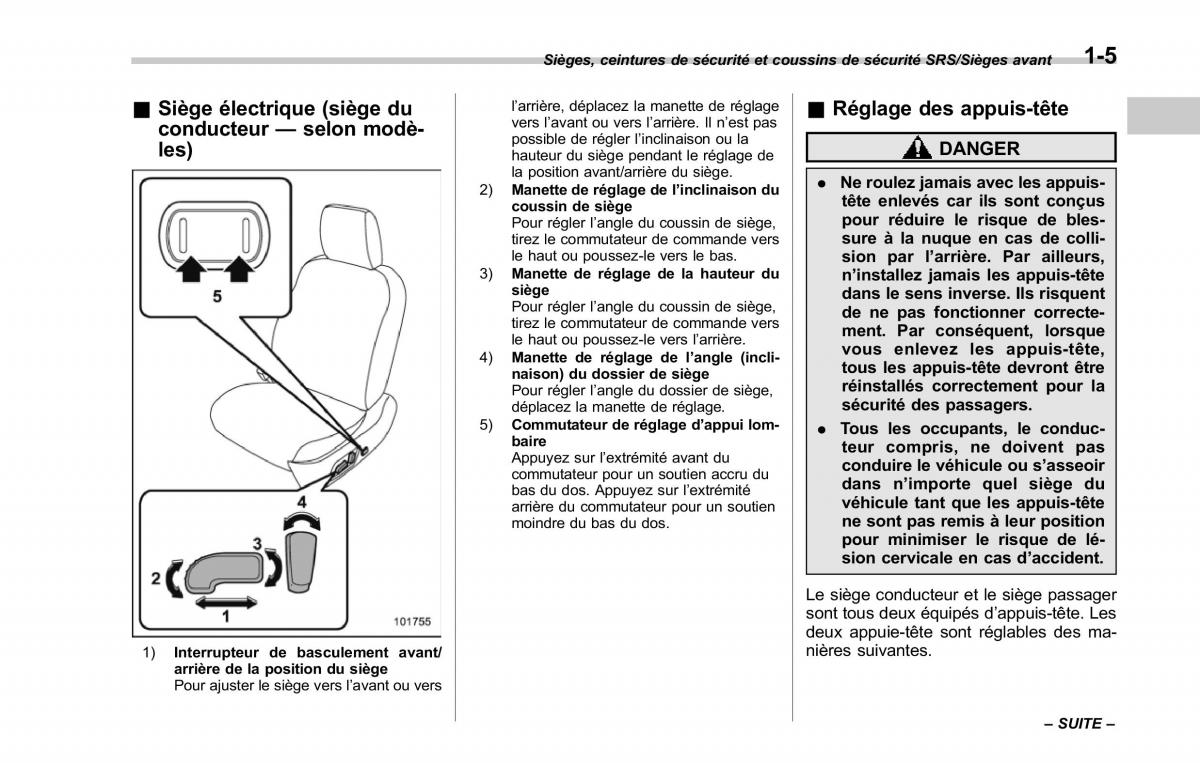 Subaru Forester IV 4 manuel du proprietaire / page 36