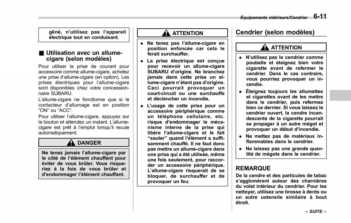 Subaru Forester IV 4 manuel du proprietaire / page 360