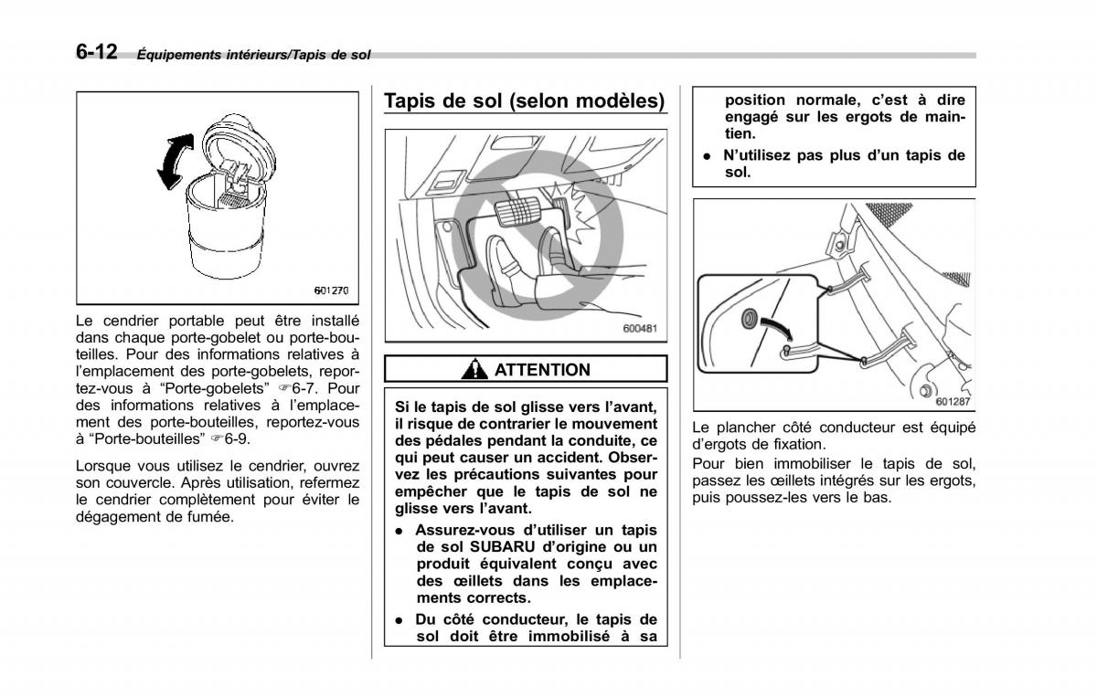 Subaru Forester IV 4 manuel du proprietaire / page 361