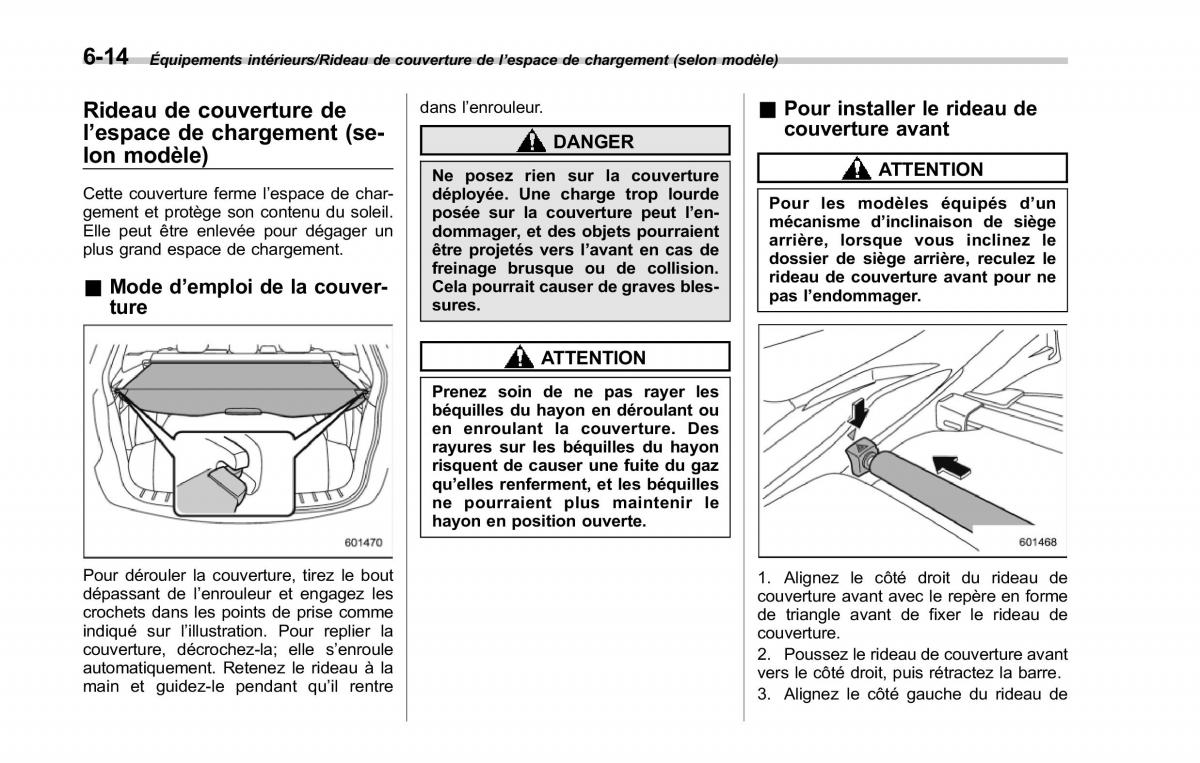 Subaru Forester IV 4 manuel du proprietaire / page 363