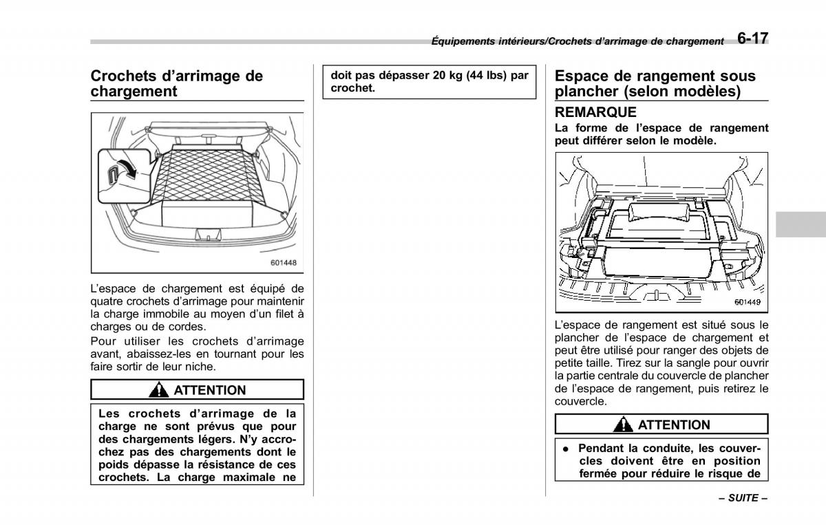 Subaru Forester IV 4 manuel du proprietaire / page 366