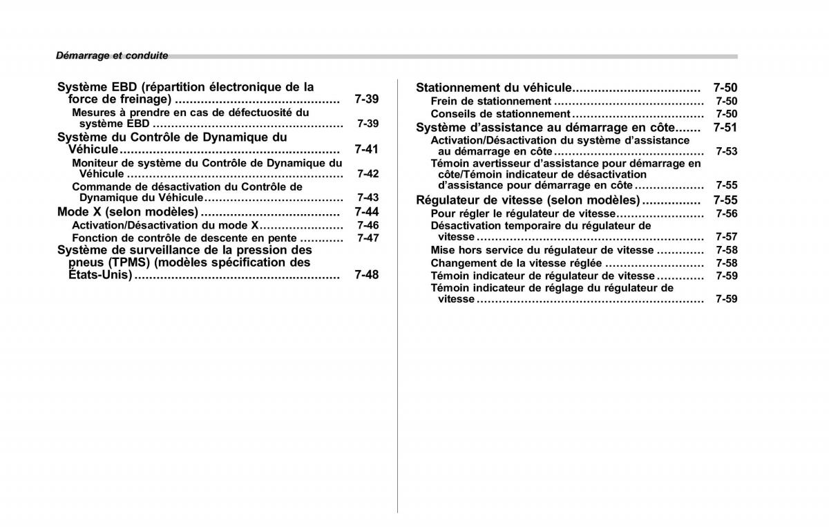 Subaru Forester IV 4 manuel du proprietaire / page 375