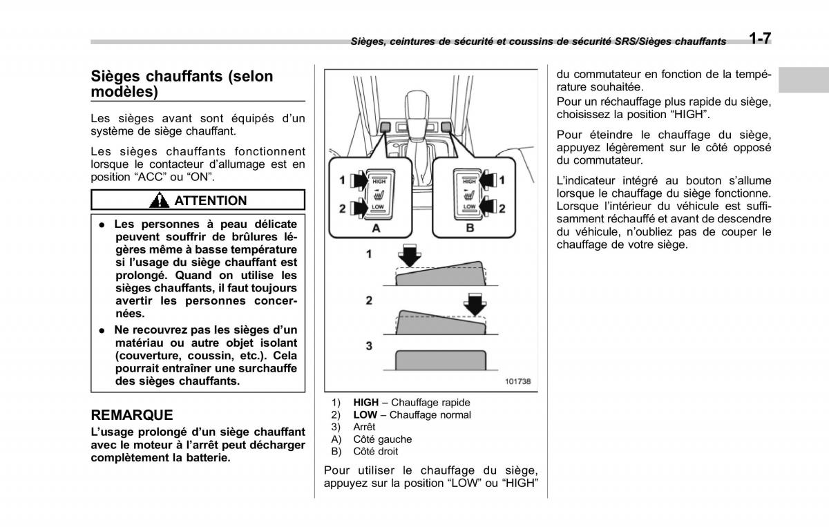 Subaru Forester IV 4 manuel du proprietaire / page 38