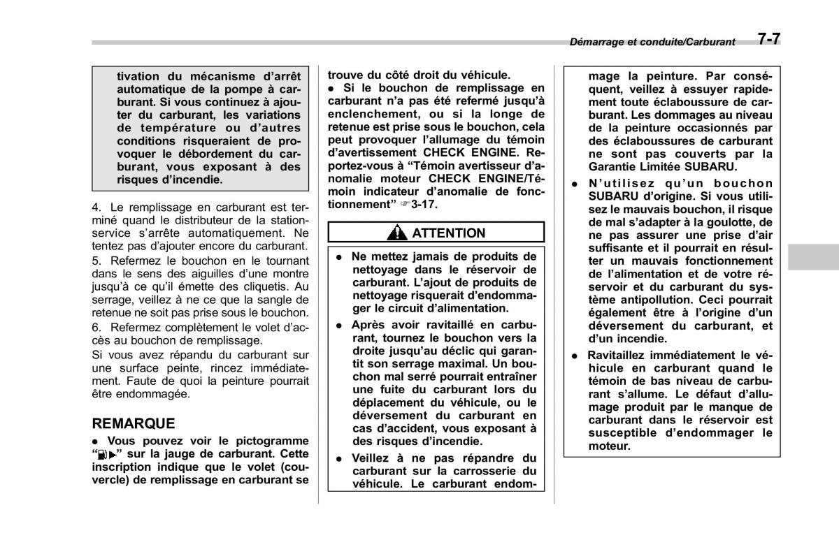 Subaru Forester IV 4 manuel du proprietaire / page 380