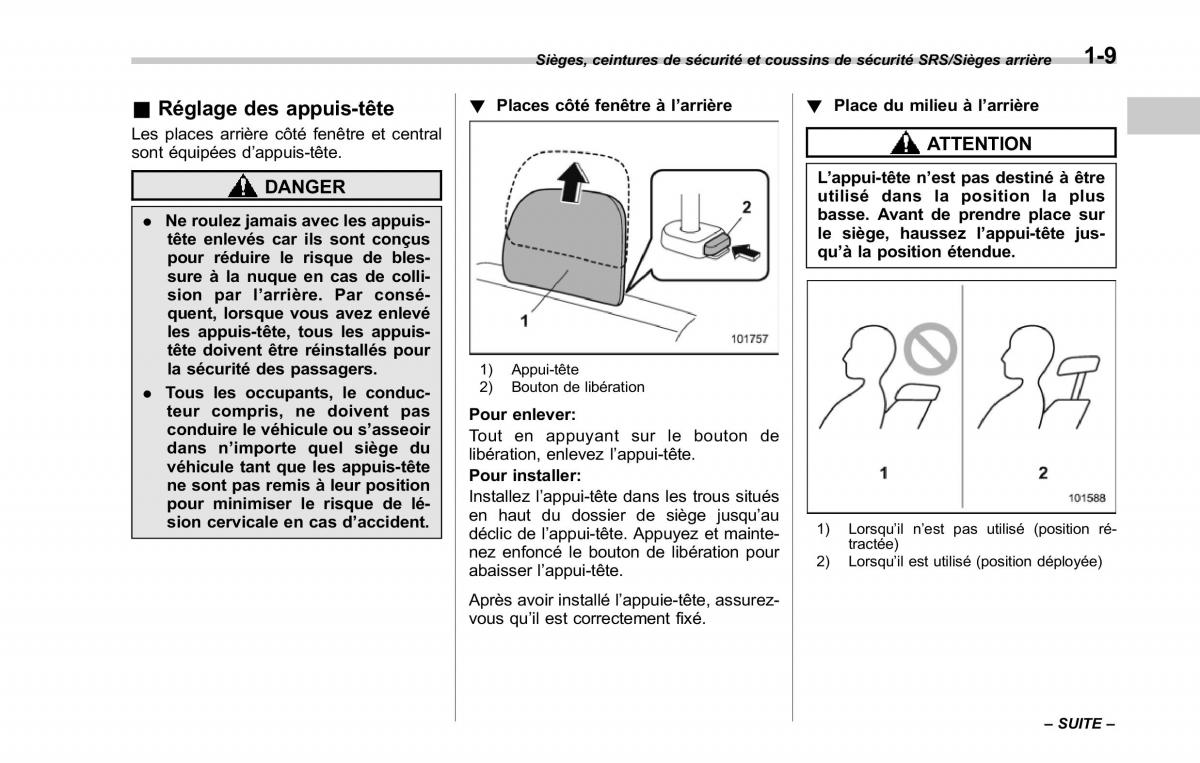 Subaru Forester IV 4 manuel du proprietaire / page 40