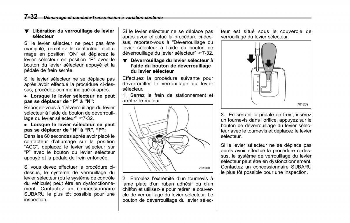 Subaru Forester IV 4 manuel du proprietaire / page 405