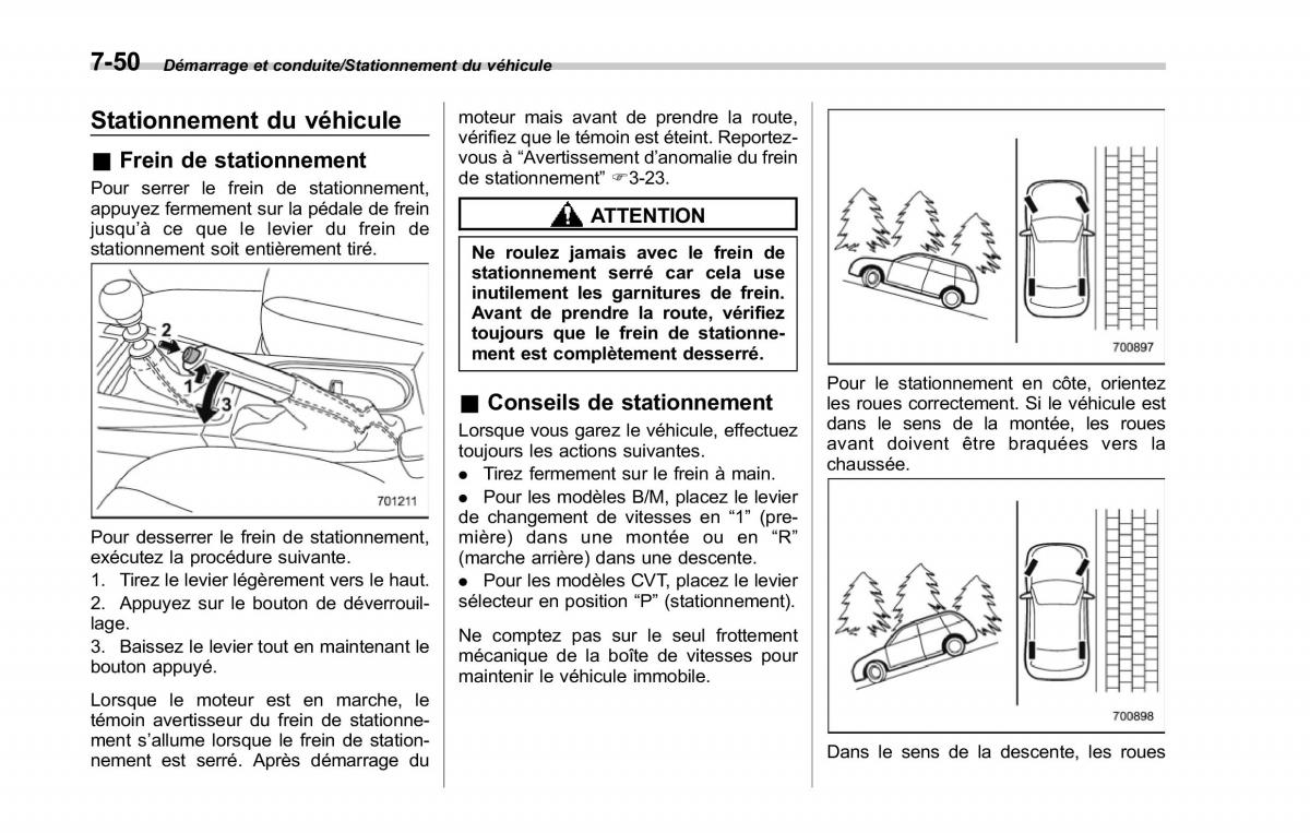 Subaru Forester IV 4 manuel du proprietaire / page 423