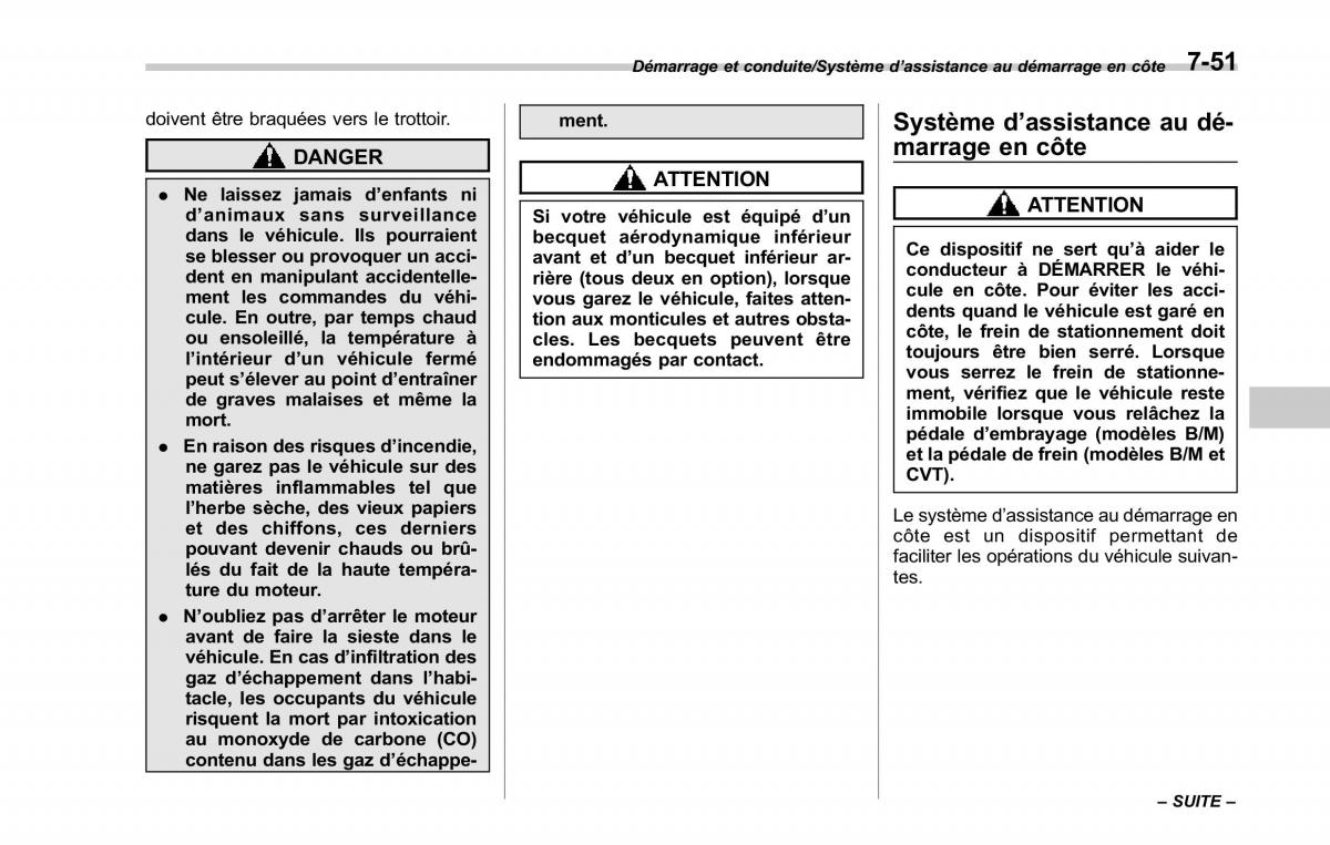 Subaru Forester IV 4 manuel du proprietaire / page 424