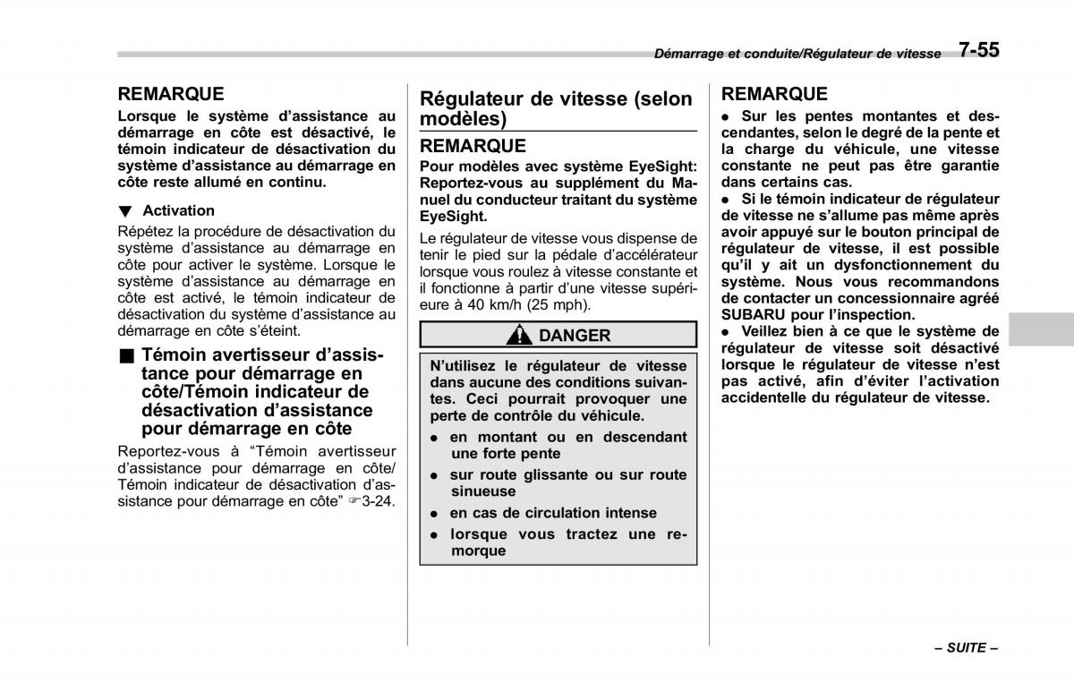 Subaru Forester IV 4 manuel du proprietaire / page 428