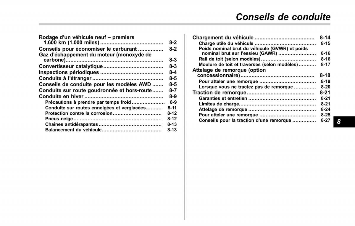 Subaru Forester IV 4 manuel du proprietaire / page 434