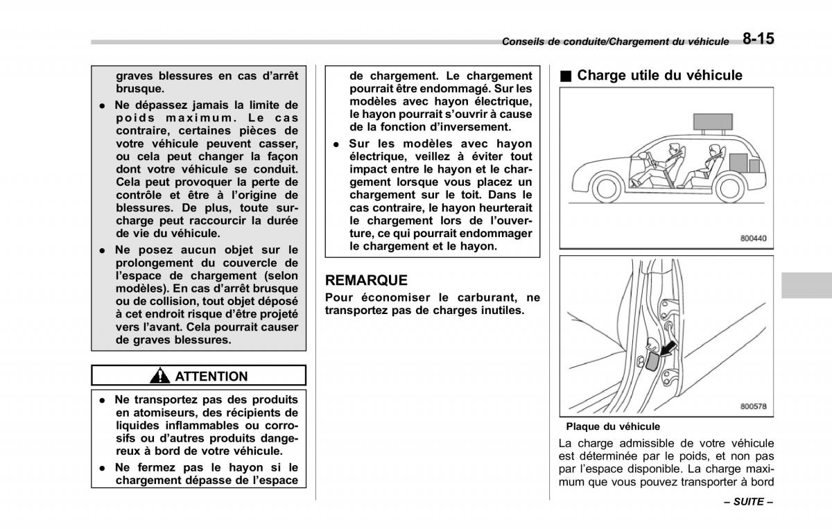 Subaru Forester IV 4 manuel du proprietaire / page 448