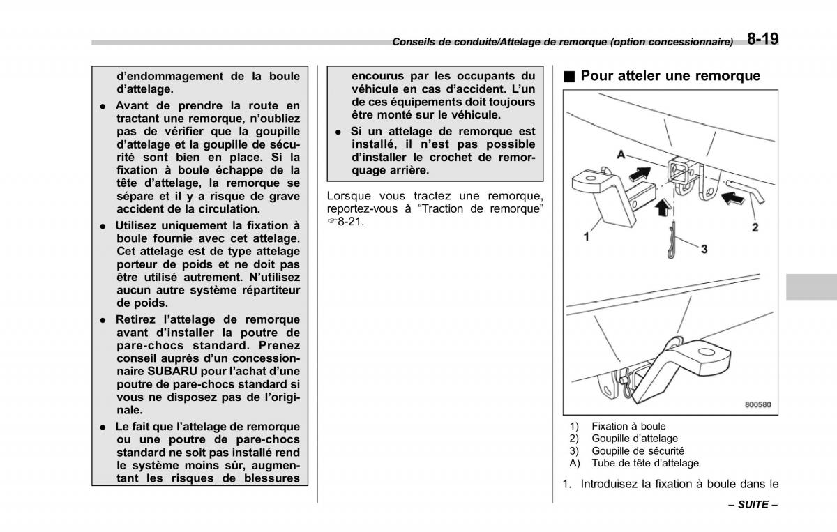 Subaru Forester IV 4 manuel du proprietaire / page 452