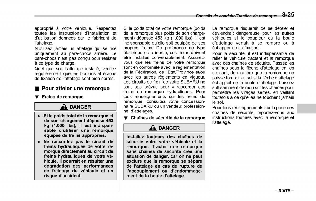 Subaru Forester IV 4 manuel du proprietaire / page 458