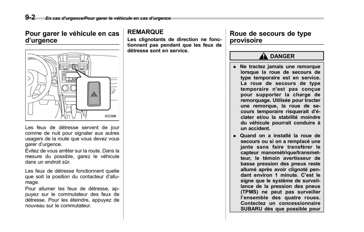 Subaru Forester IV 4 manuel du proprietaire / page 465