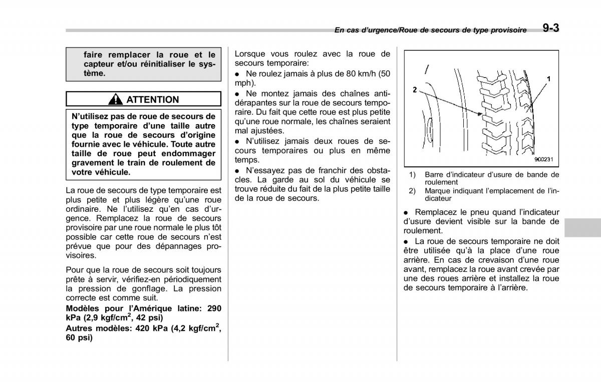 Subaru Forester IV 4 manuel du proprietaire / page 466