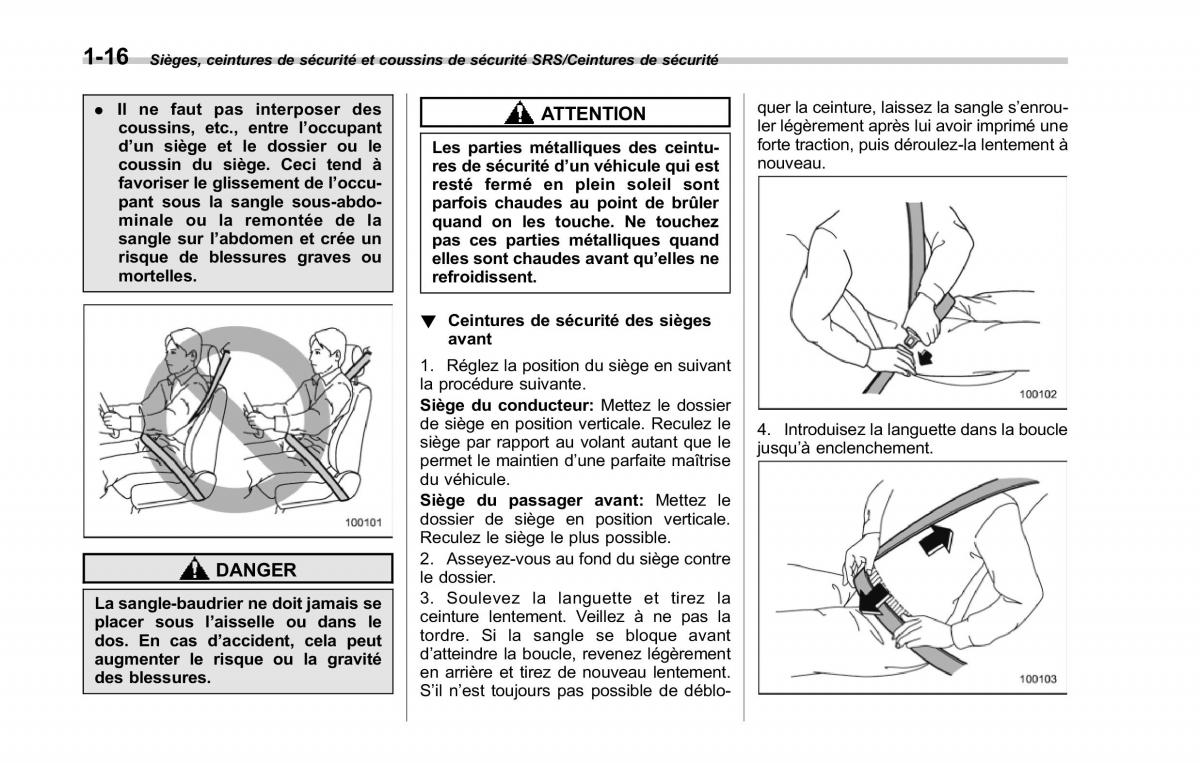 Subaru Forester IV 4 manuel du proprietaire / page 47