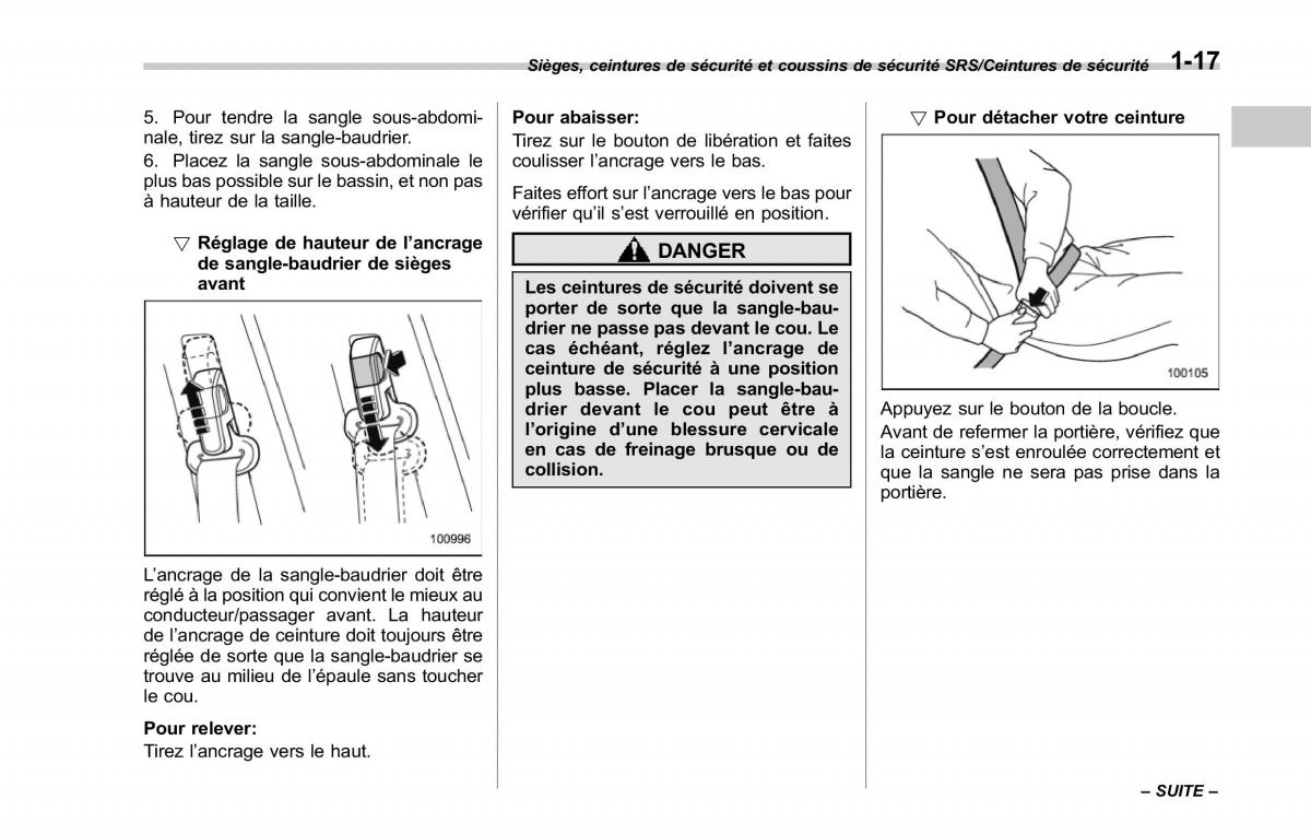 Subaru Forester IV 4 manuel du proprietaire / page 48