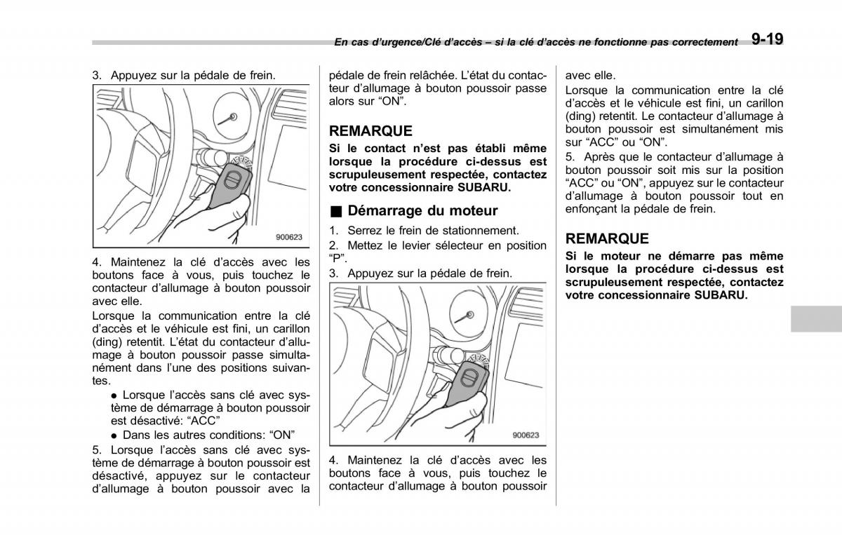 Subaru Forester IV 4 manuel du proprietaire / page 482