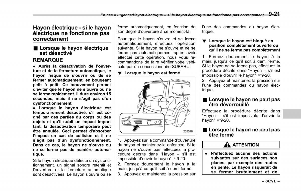 Subaru Forester IV 4 manuel du proprietaire / page 484