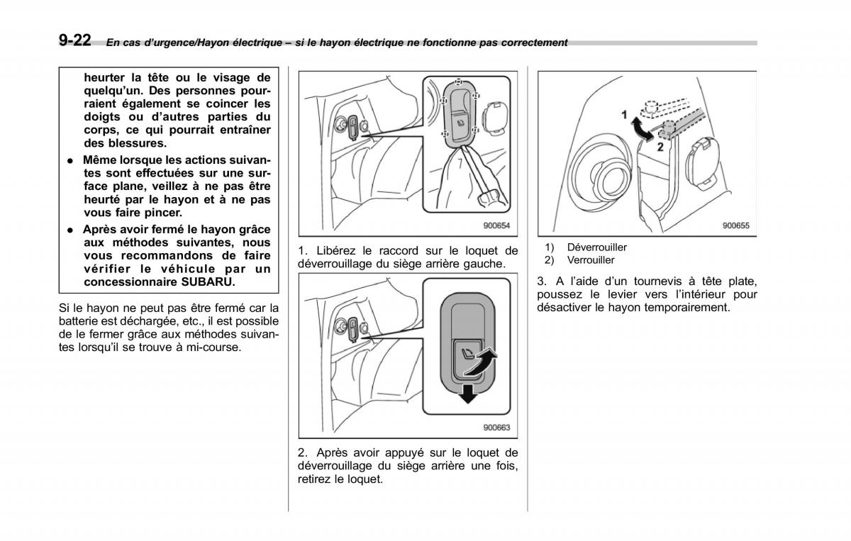 Subaru Forester IV 4 manuel du proprietaire / page 485