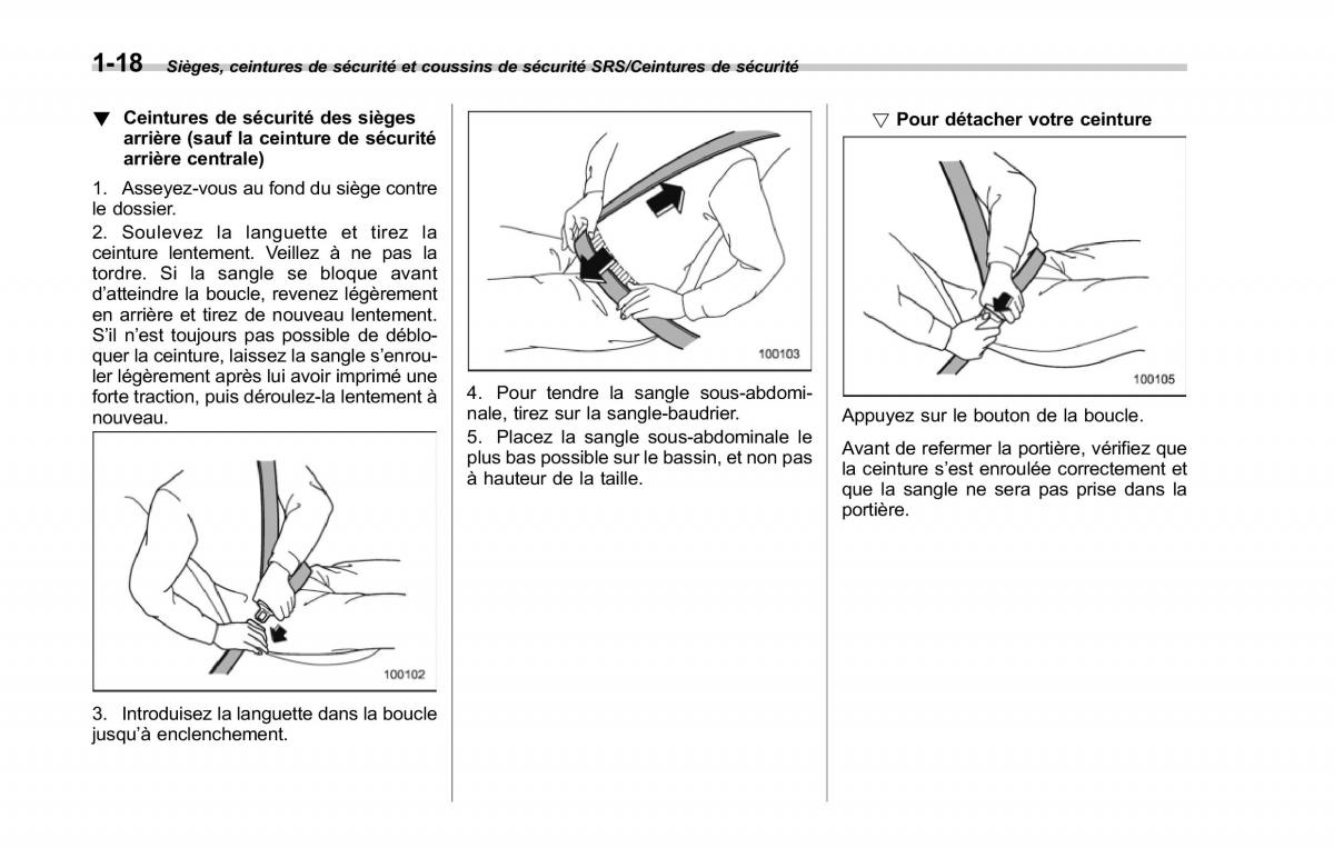 Subaru Forester IV 4 manuel du proprietaire / page 49