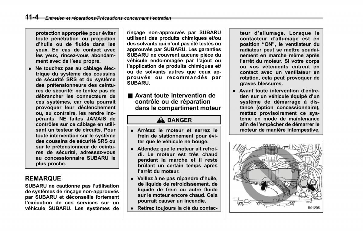 Subaru Forester IV 4 manuel du proprietaire / page 497