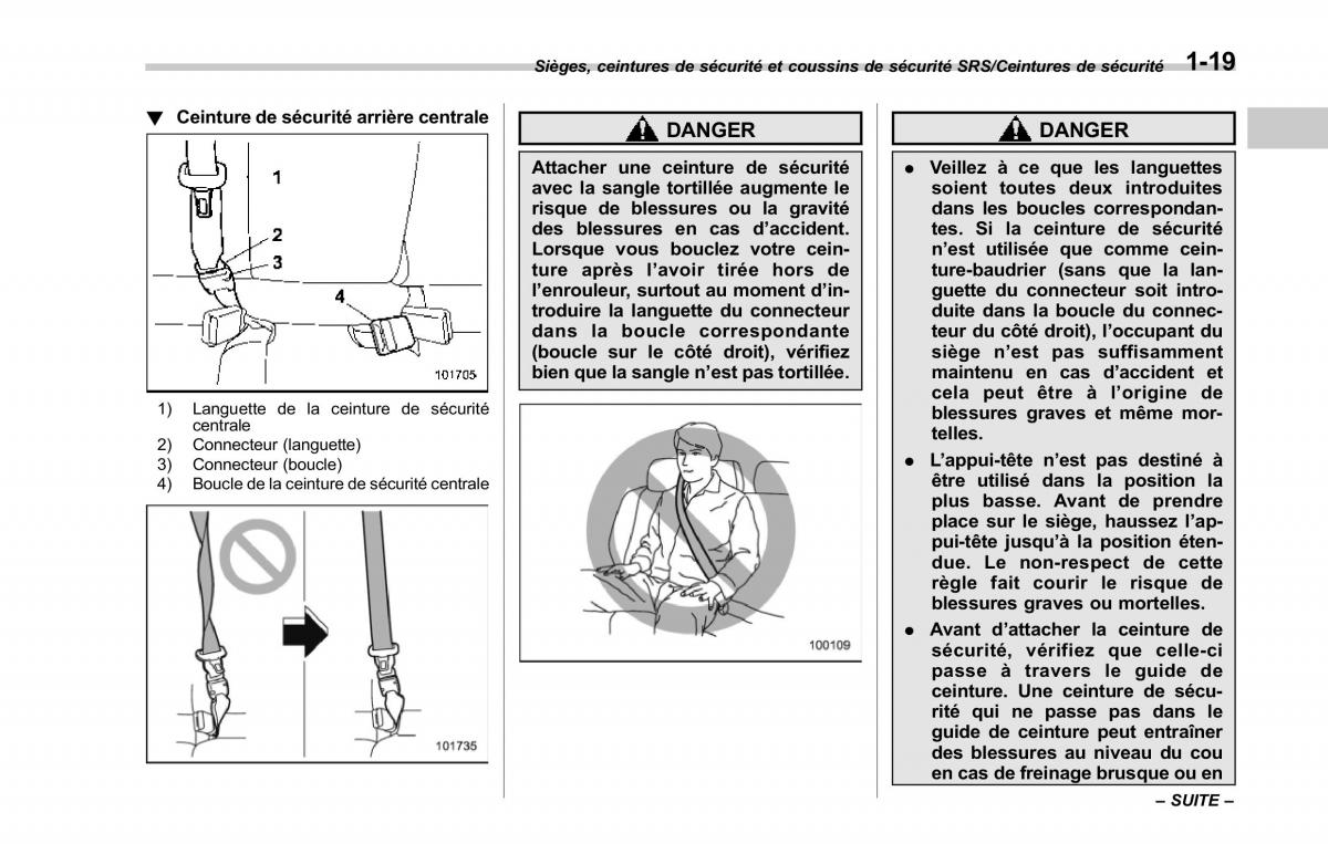 Subaru Forester IV 4 manuel du proprietaire / page 50