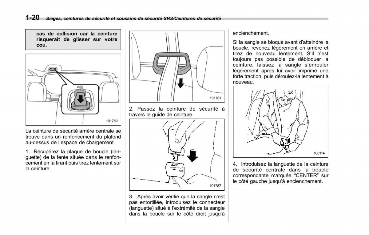 Subaru Forester IV 4 manuel du proprietaire / page 51