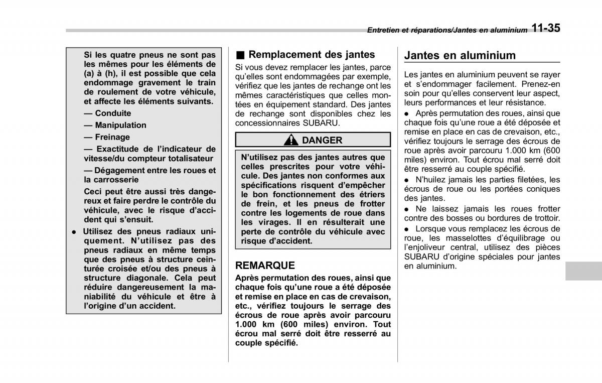 Subaru Forester IV 4 manuel du proprietaire / page 528