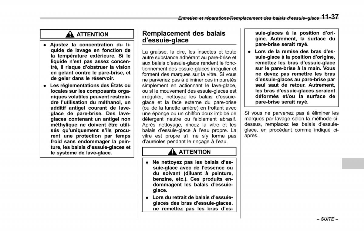 Subaru Forester IV 4 manuel du proprietaire / page 530