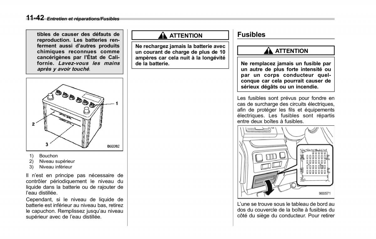 Subaru Forester IV 4 manuel du proprietaire / page 535